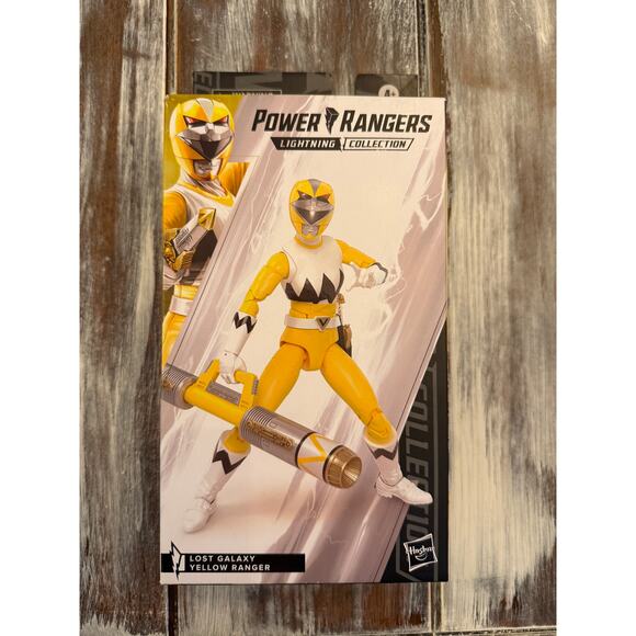 Lost Galaxy Yellow Ranger Maya Power Rangers Lightning Collection Hasbro New A - Picture 1 of 6